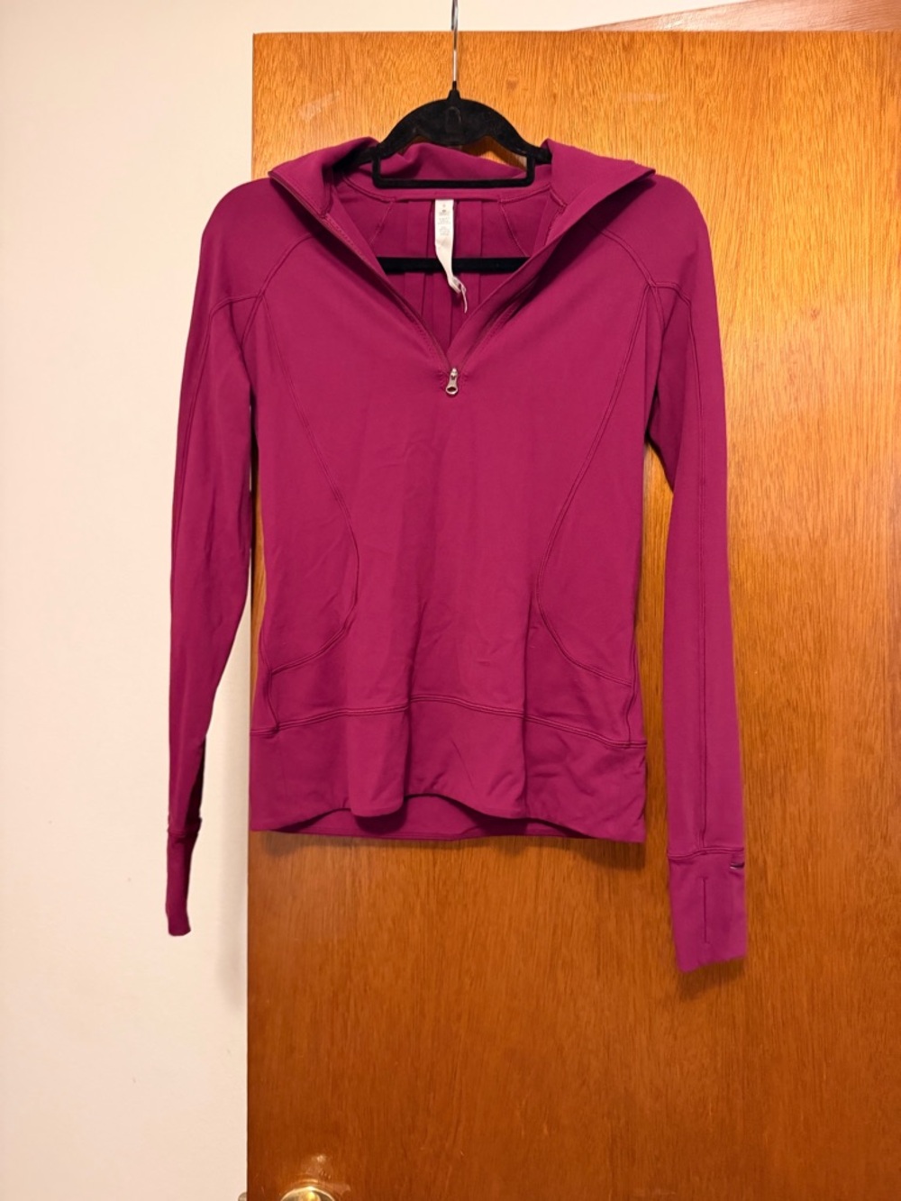 NWOT lululemon athletica purple grape zipper jacket
